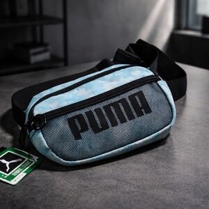 Nwt Puma Waistpack Adult Adjustable Unisex Blue New